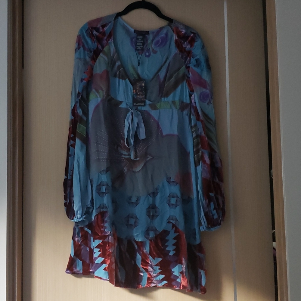 NEW Custo Barcelona Silk Dress XS